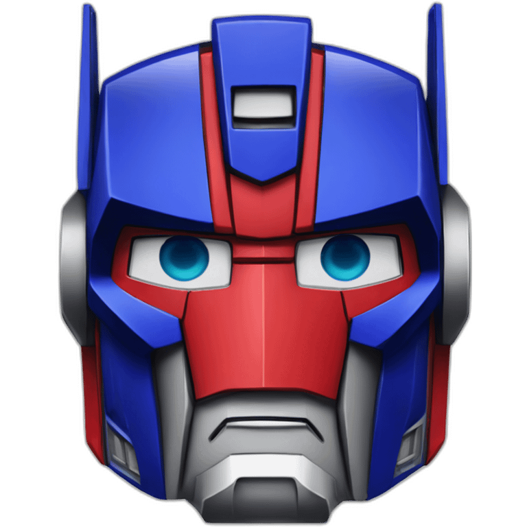 optimus prime g1 robot emoji