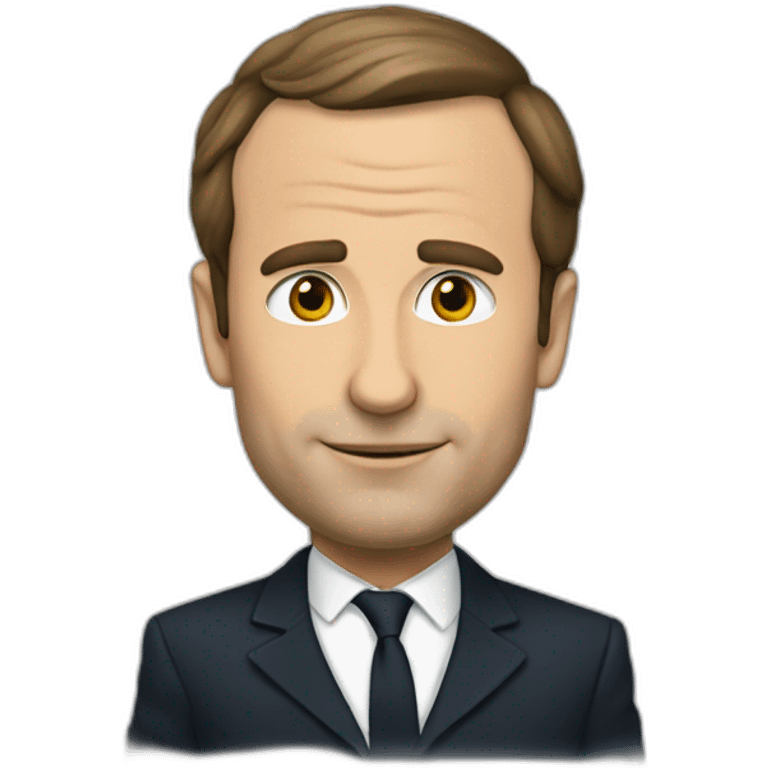 Macron pleure  emoji