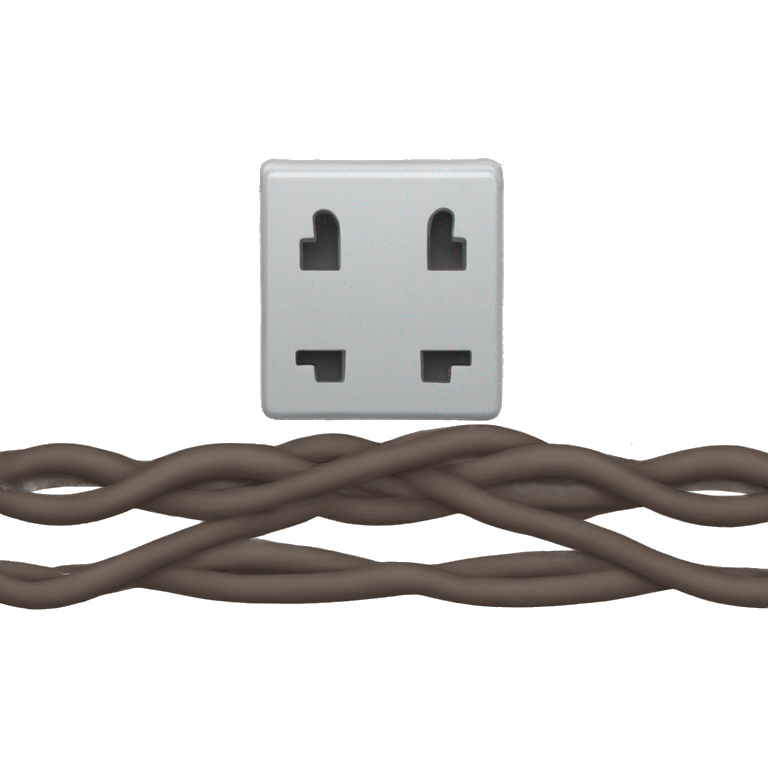 Mud background and a cable jointer, joining electrical cables  emoji