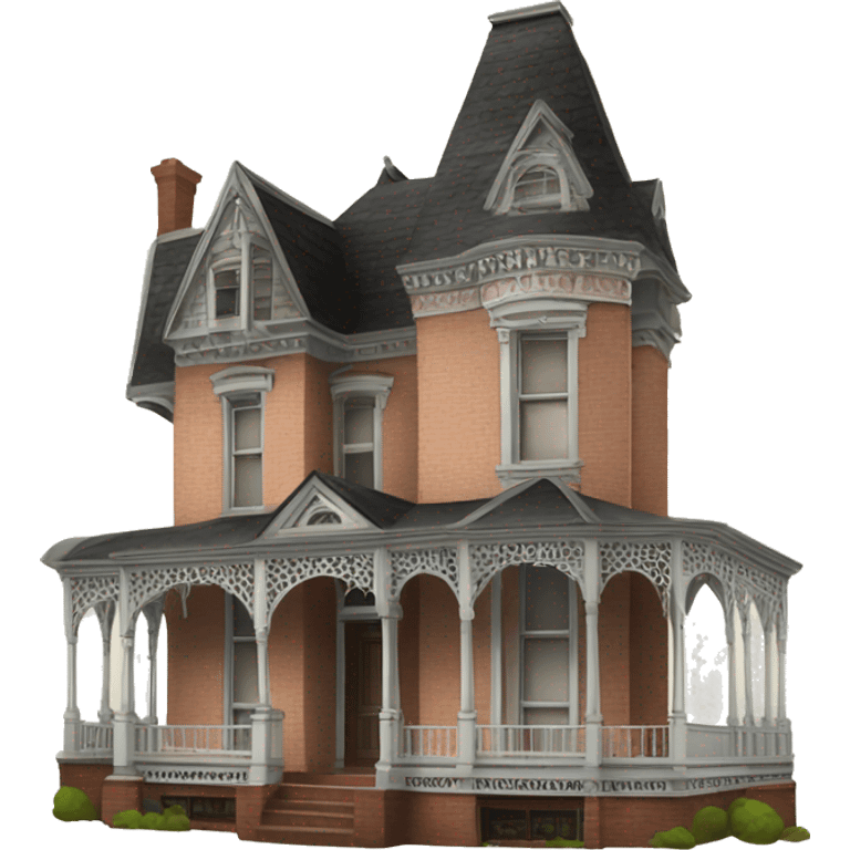 Victorian house emoji