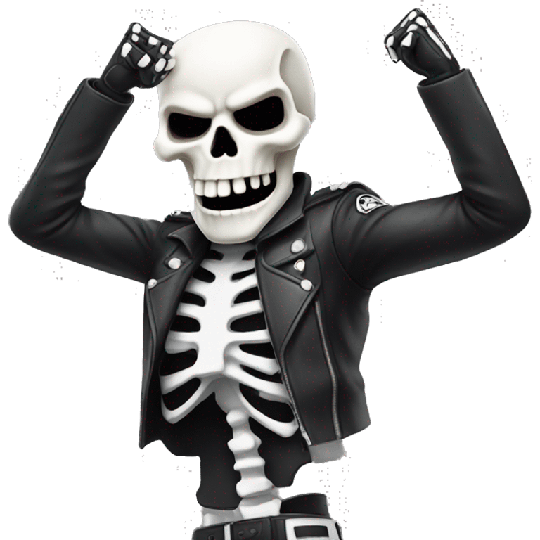 skull trooper dabbing emoji