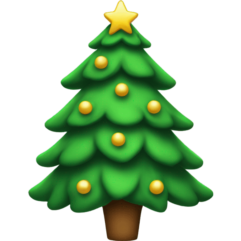 Christmas tree emoji