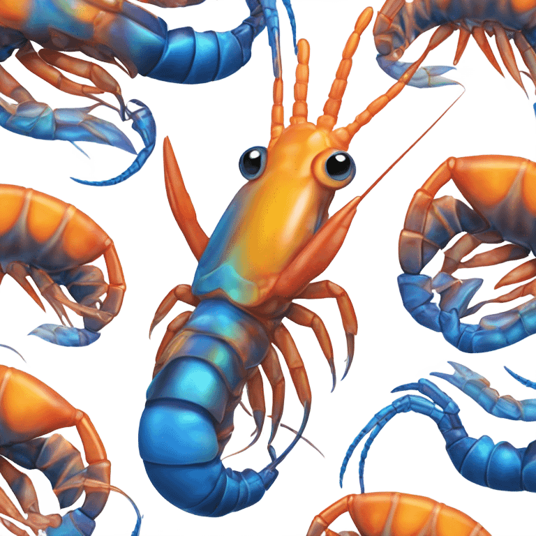 pistol shrimp super hero emoji