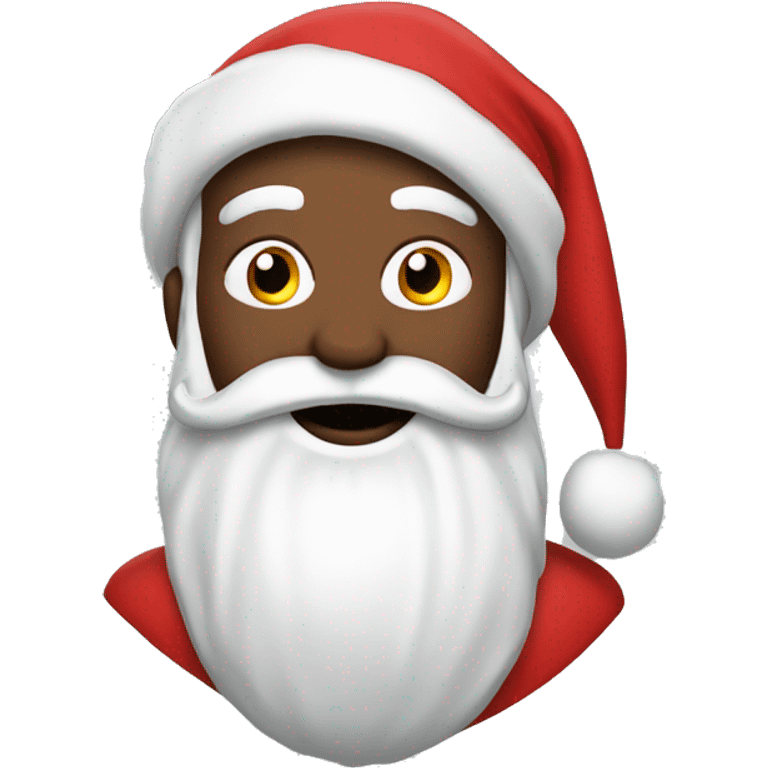 Santa with 100 bands emoji