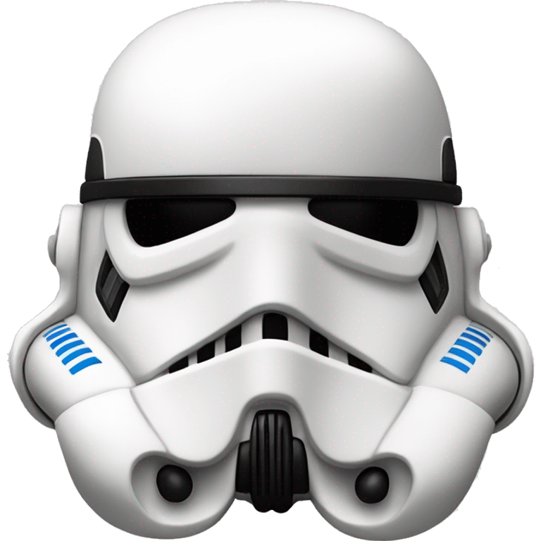 Siamese bunny storm trooper helmet emoji