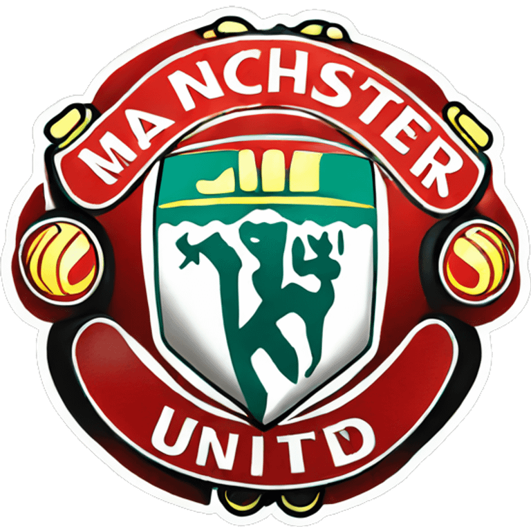 Manchester United logo emoji