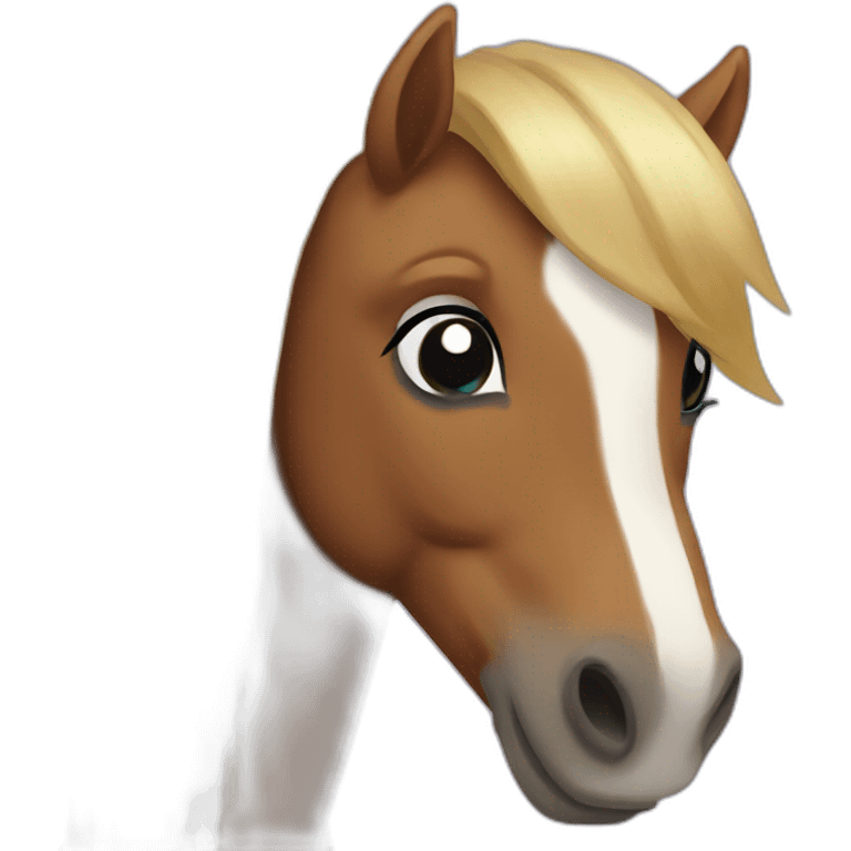 Pony brown emoji