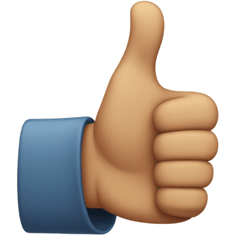 Thumbs up emoji