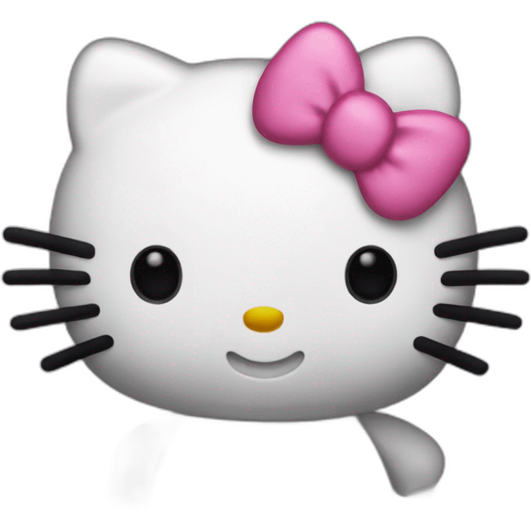 Hello kitty motera emoji