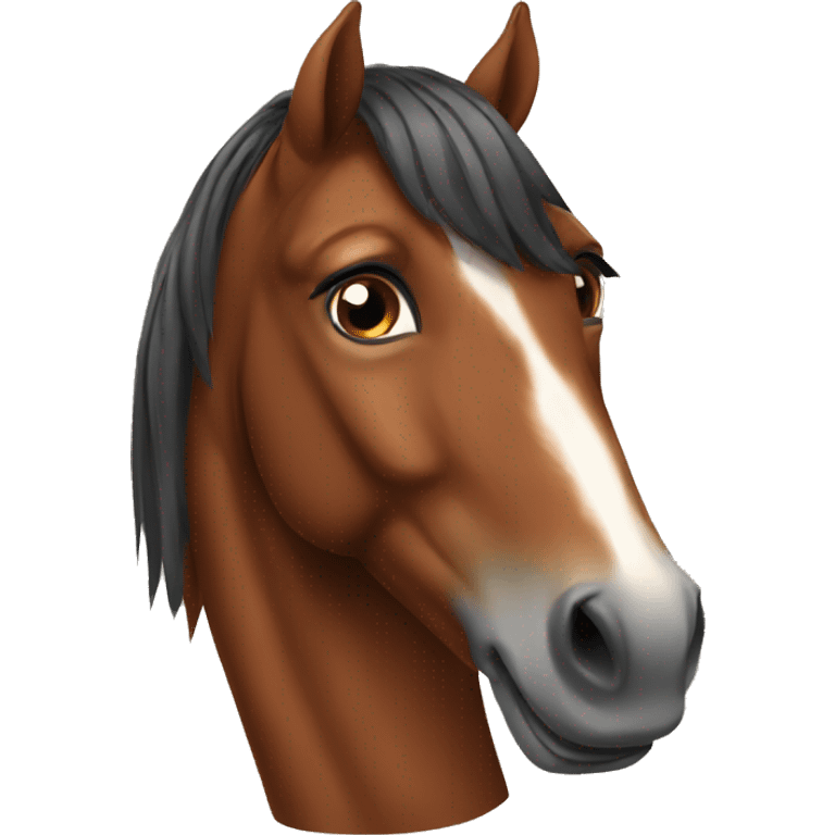 Brown horse  emoji