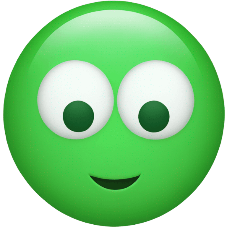 Green dot emoji