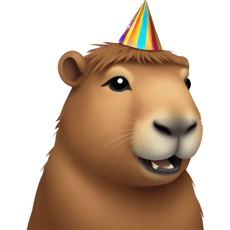 Capybara new years  emoji