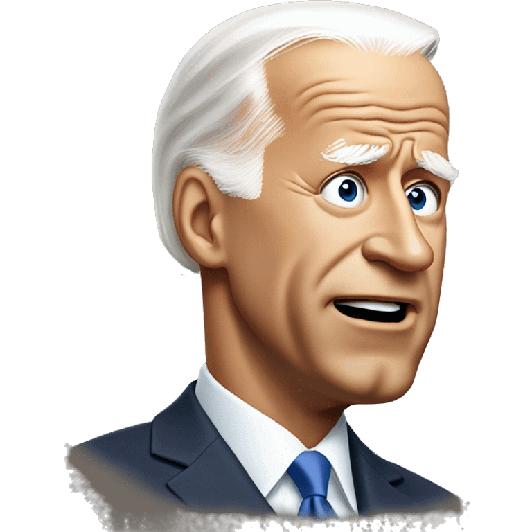 Joe Biden confused emoji