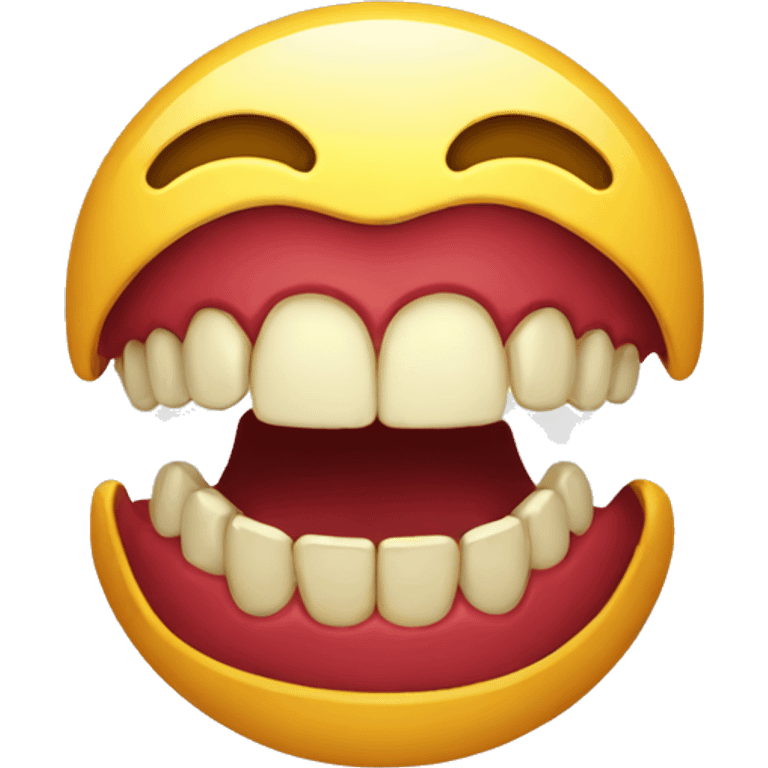 sin dientes emoji