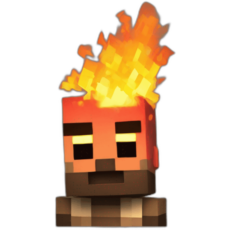 Minecraft blaze emoji