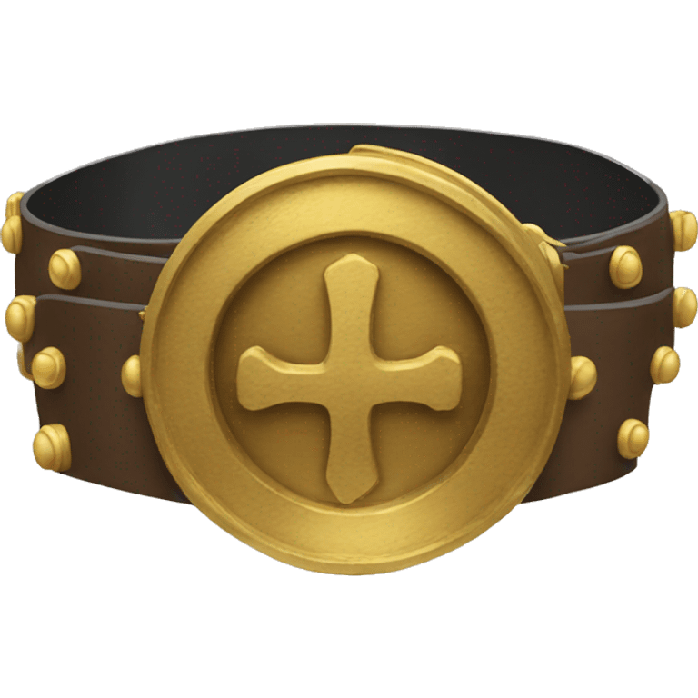 The gold belt emoji