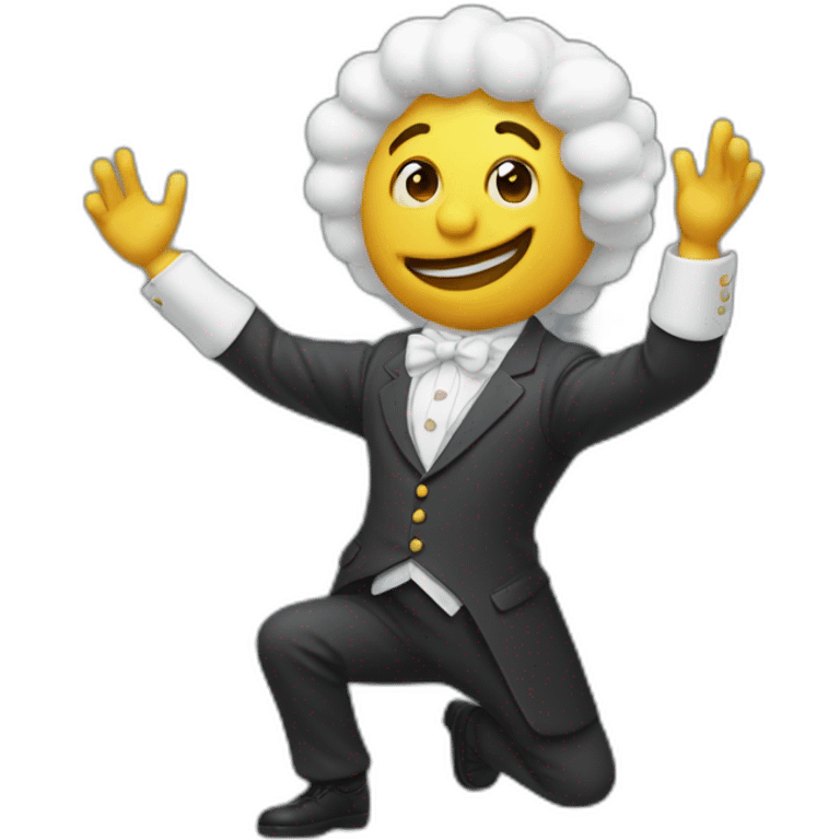 Monsieur qui dab emoji