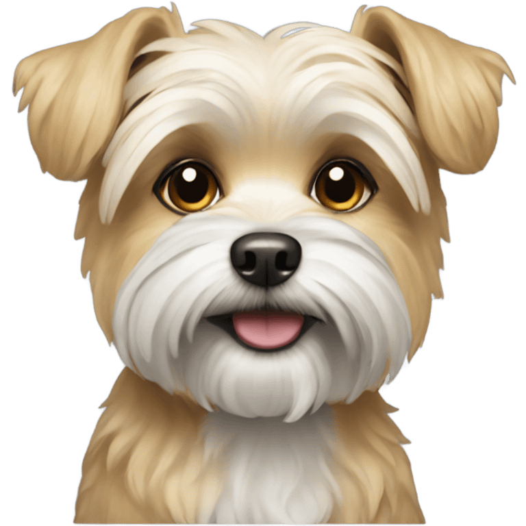 Morkie dog emoji