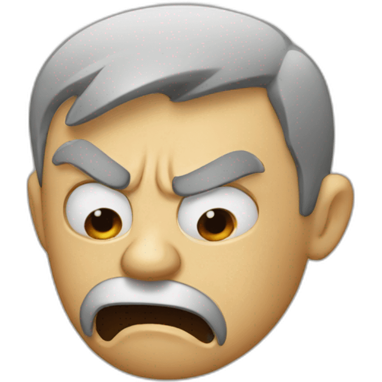 angry person emoji