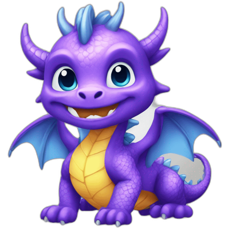 dragon cute CRISTAL emoji