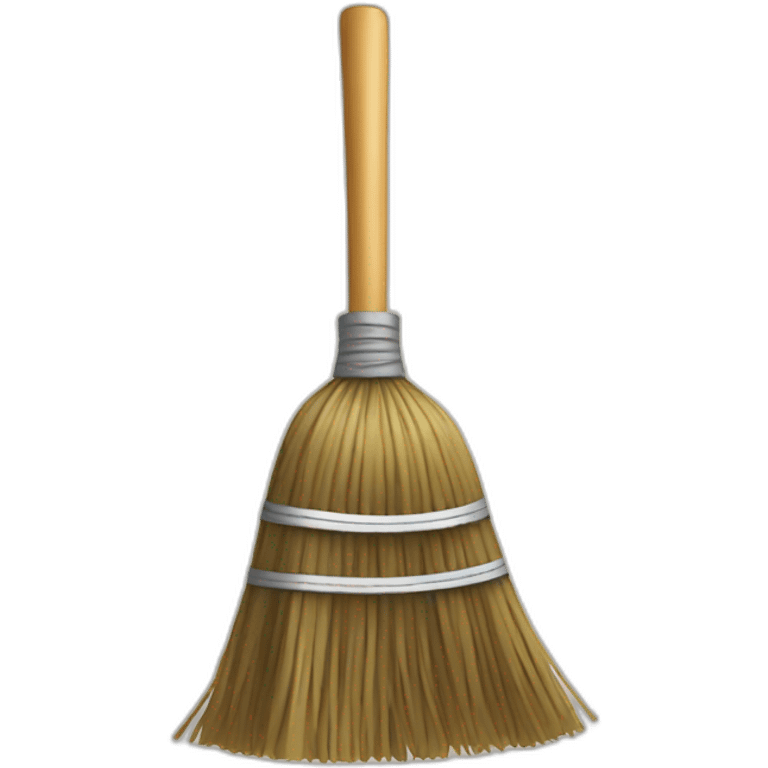 dusty broom emoji