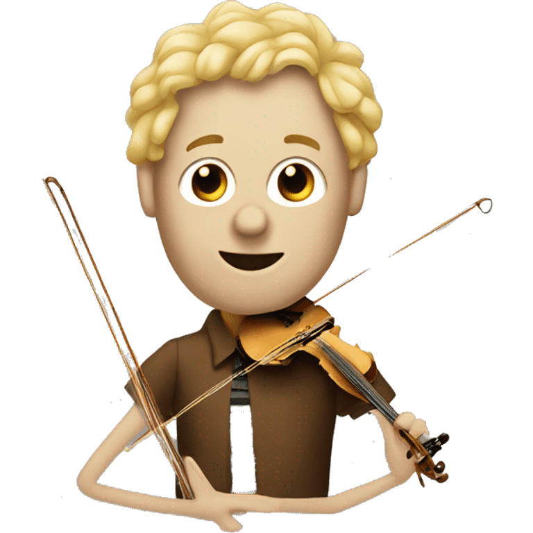 stringed puppet man blonde emoji