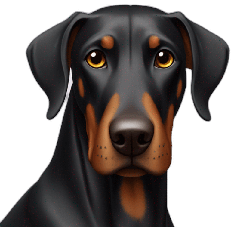 fix doberman emoji