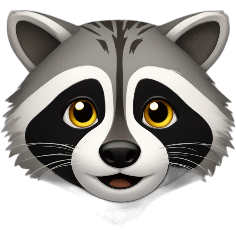 raccoon emoji