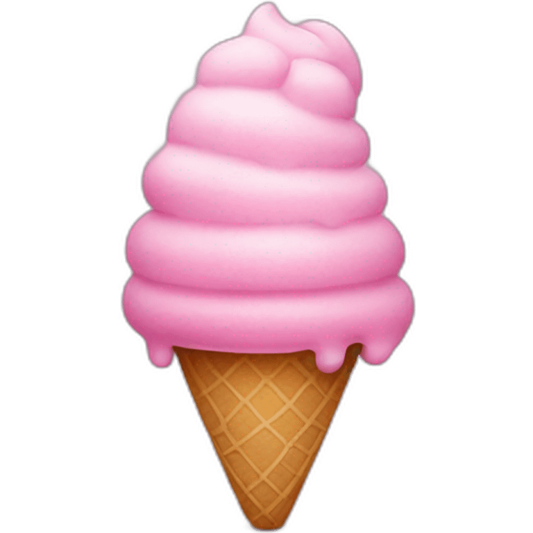 pink icecream emoji