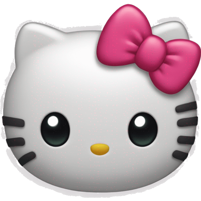 hello kitty head emoji