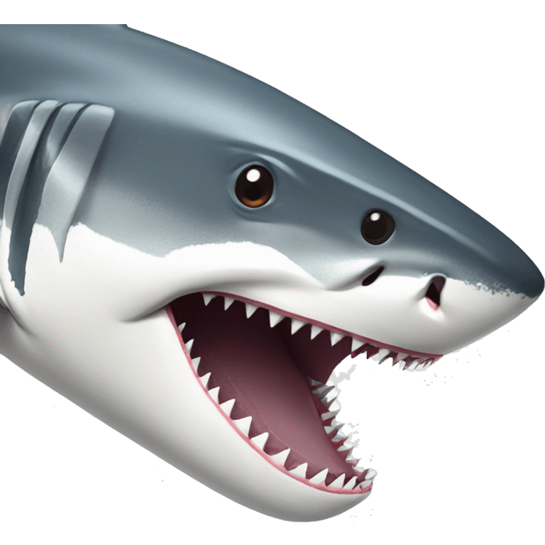 Great white shark emoji