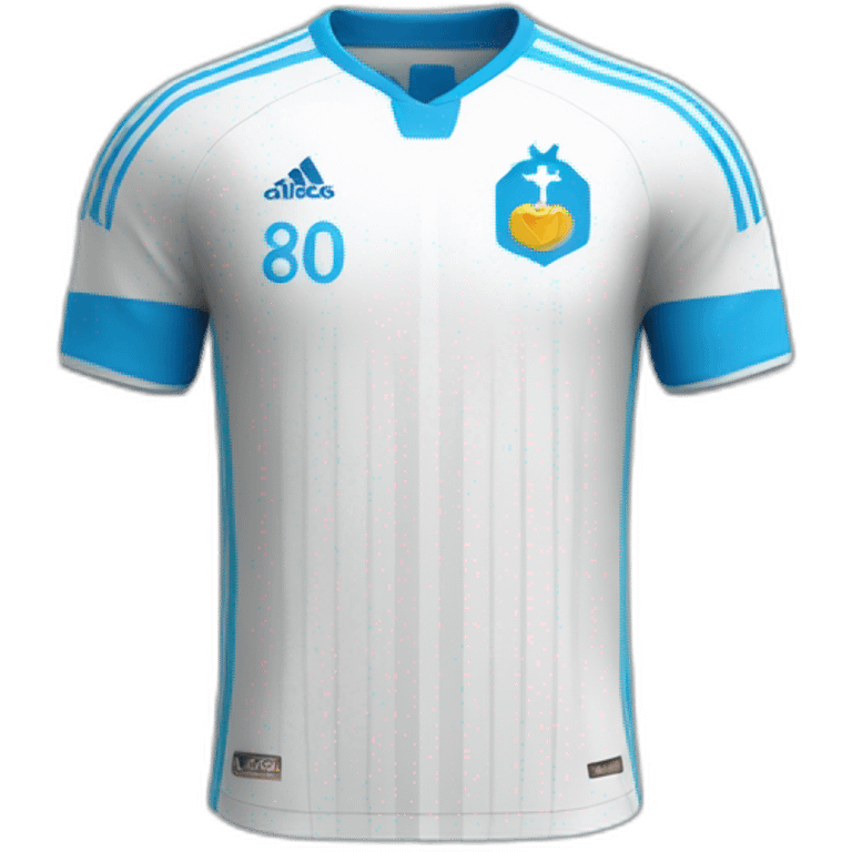 Olympique-de-marseille-football-jersey emoji