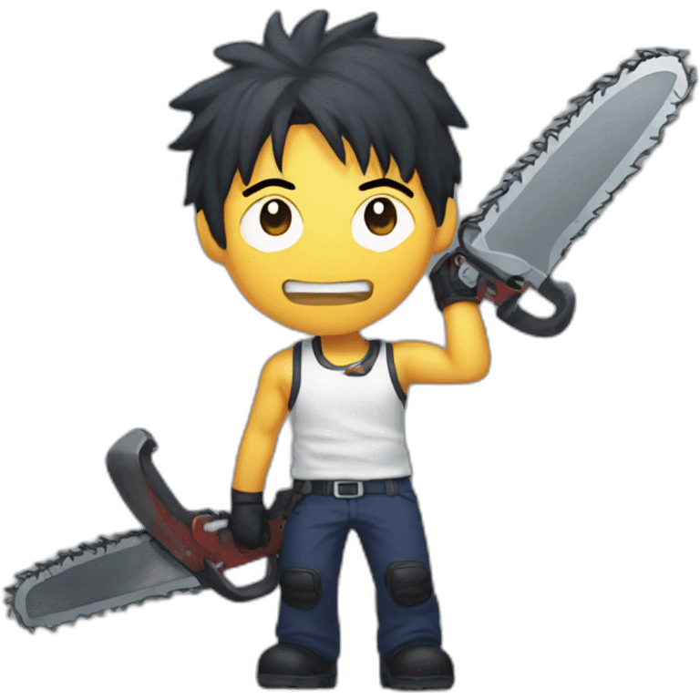 Anime chainsaw man Power  emoji