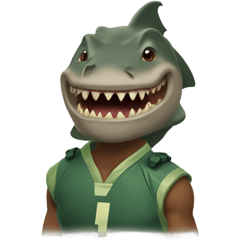 Jeff the landshark emoji