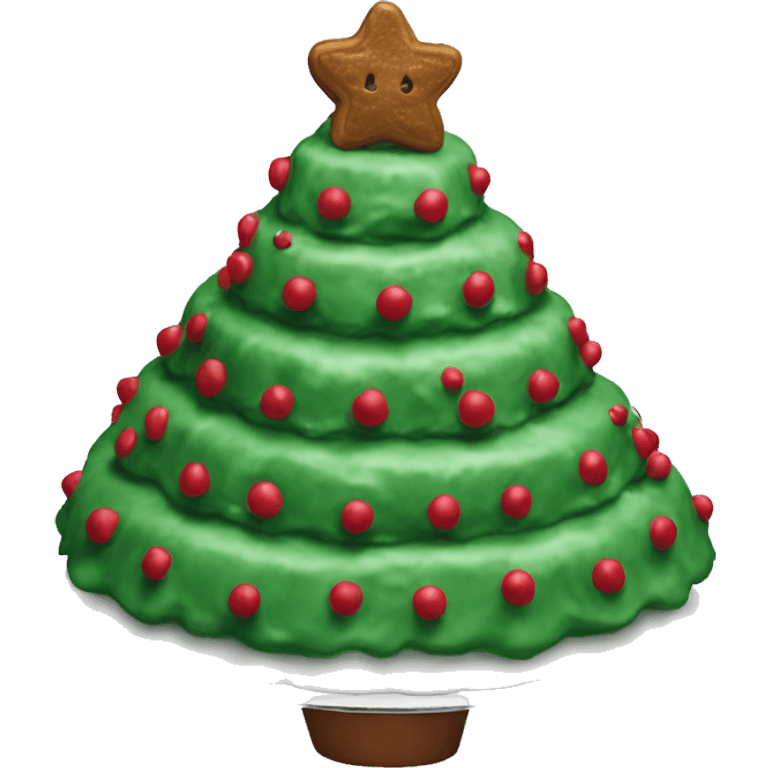 Little Debbie Christmas tree cake emoji