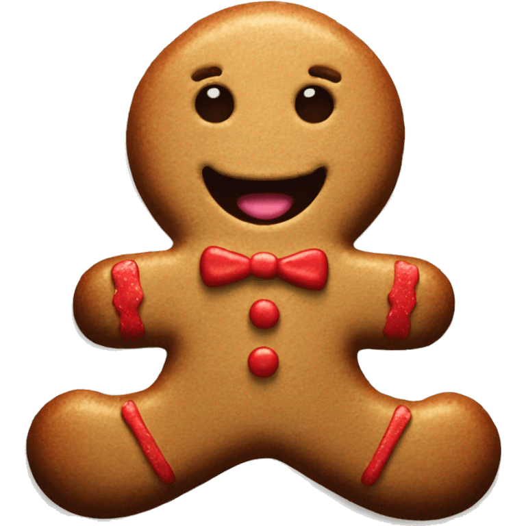 Gingerbread man  emoji