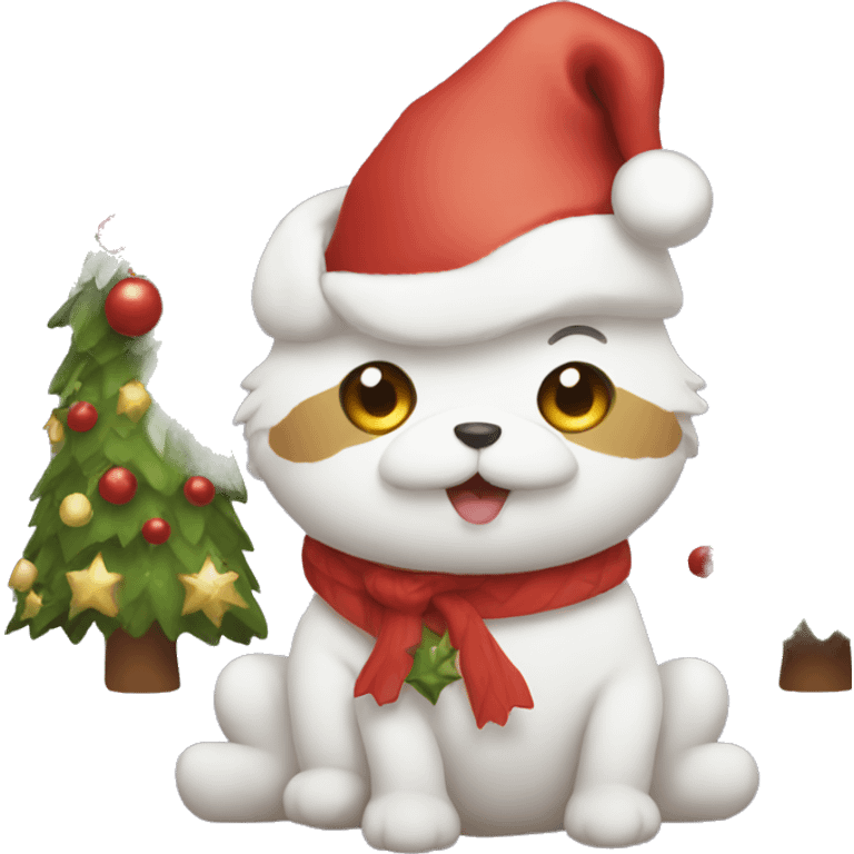 Christmas cute emoji