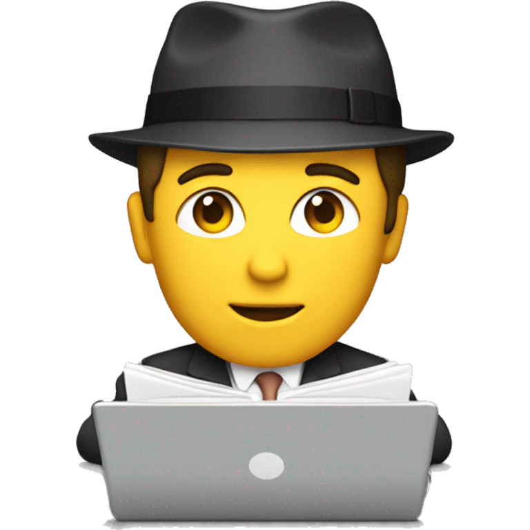 editor de video con una notebook  emoji