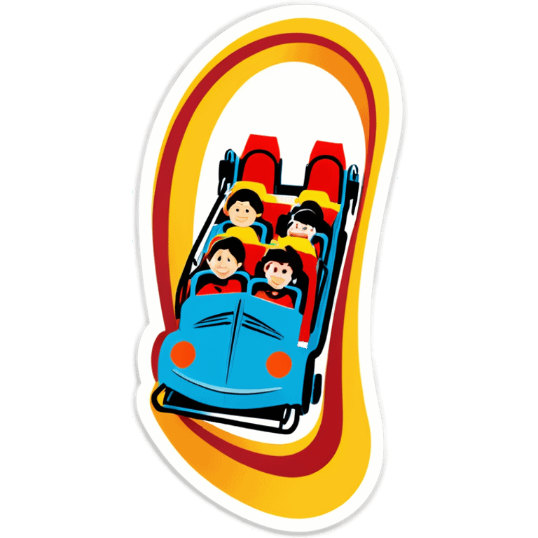 Roller coaster Portaventura emoji