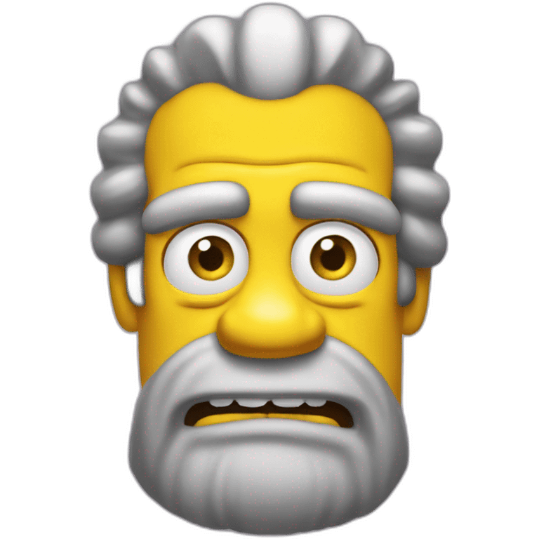 Homère Simpson emoji