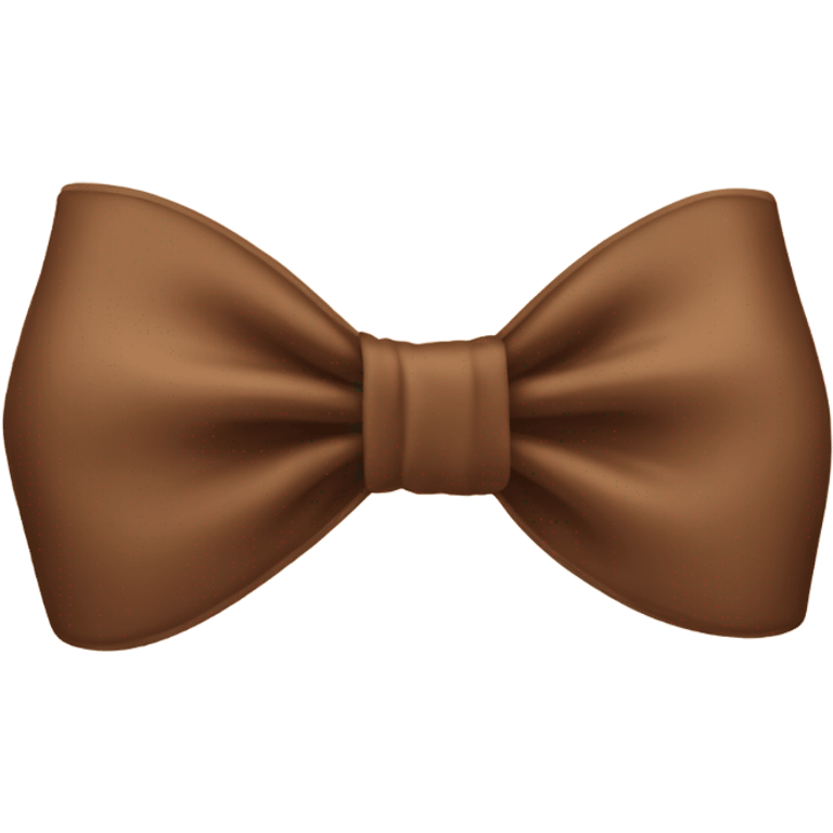 Aesthetic brown bow  emoji