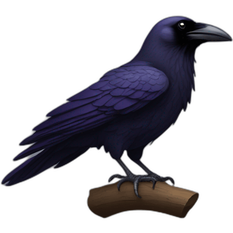 Raven emoji