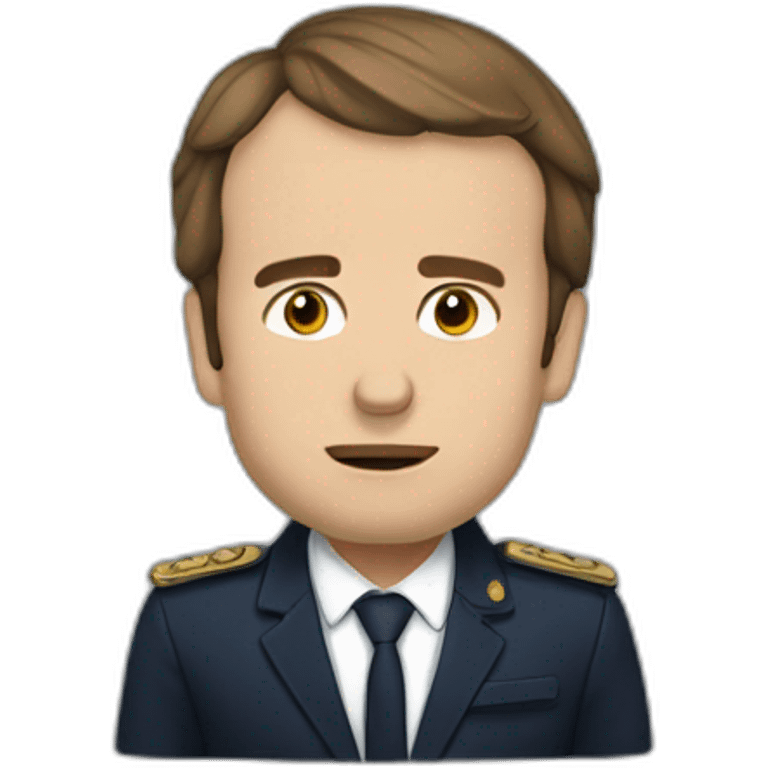 Macron qui dort emoji