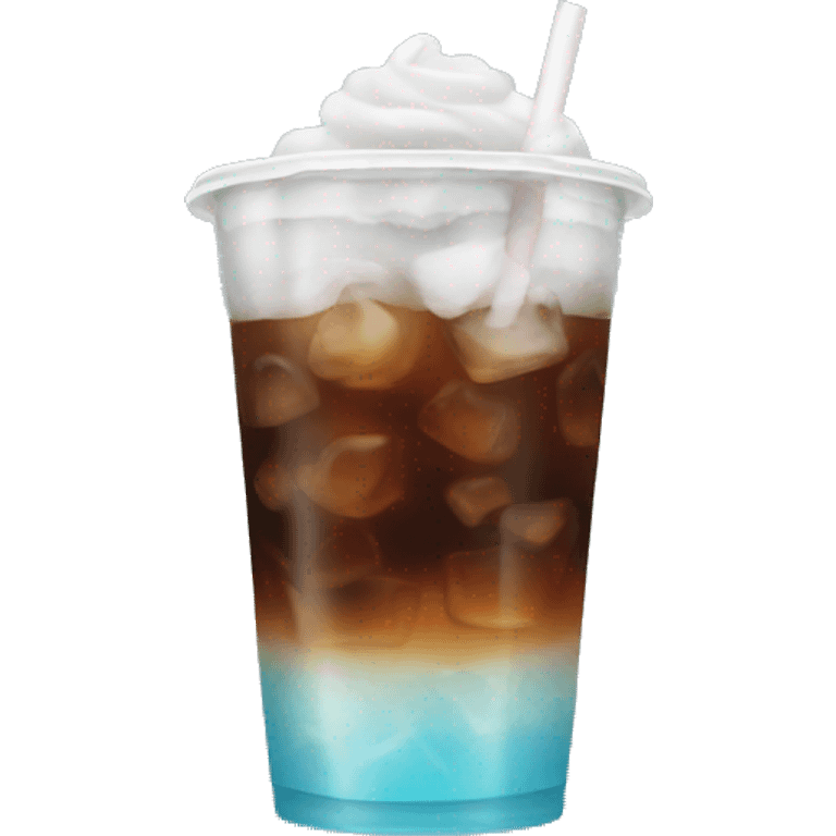 Iced americano  emoji