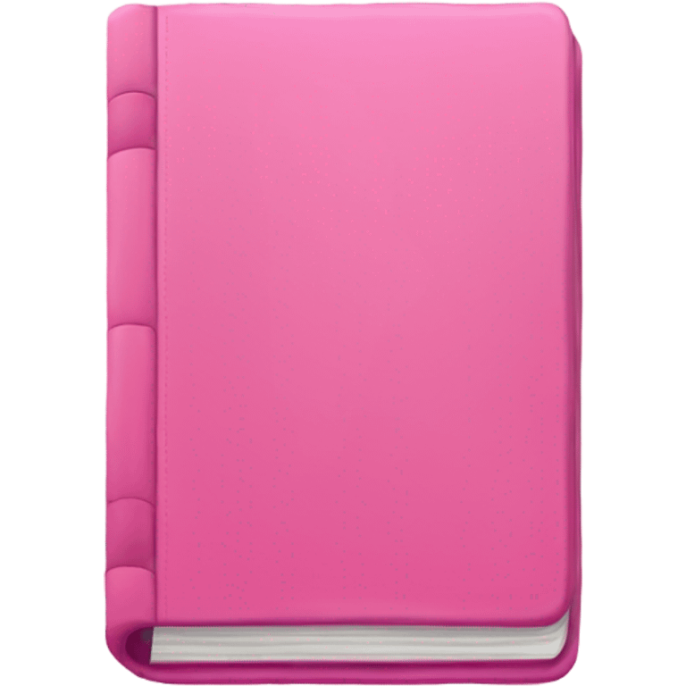 Pink journal emoji