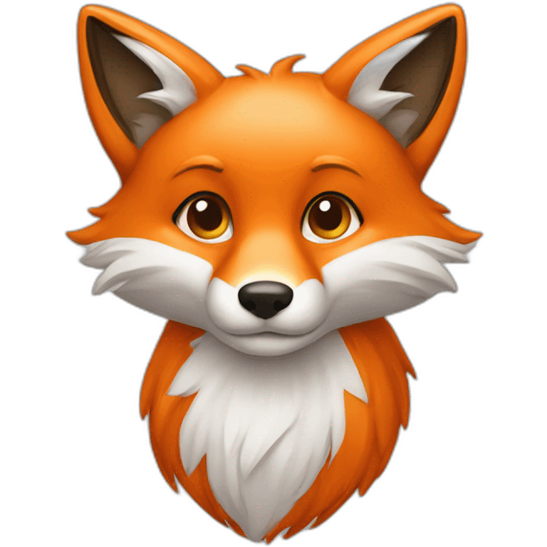 fox,orange emoji