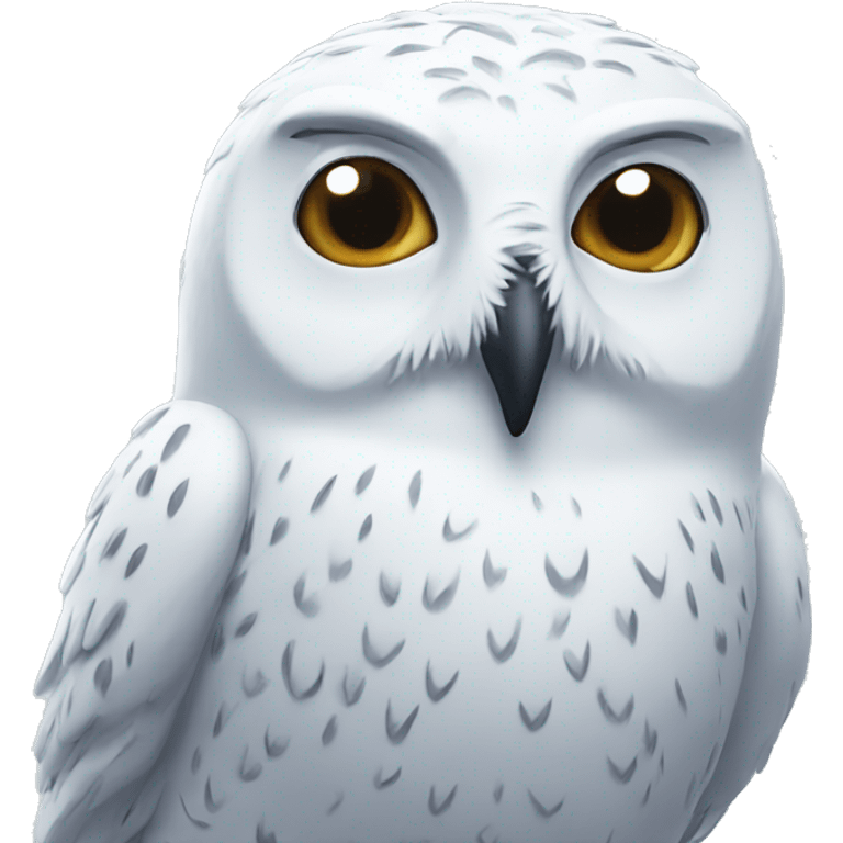 Snow owl emoji