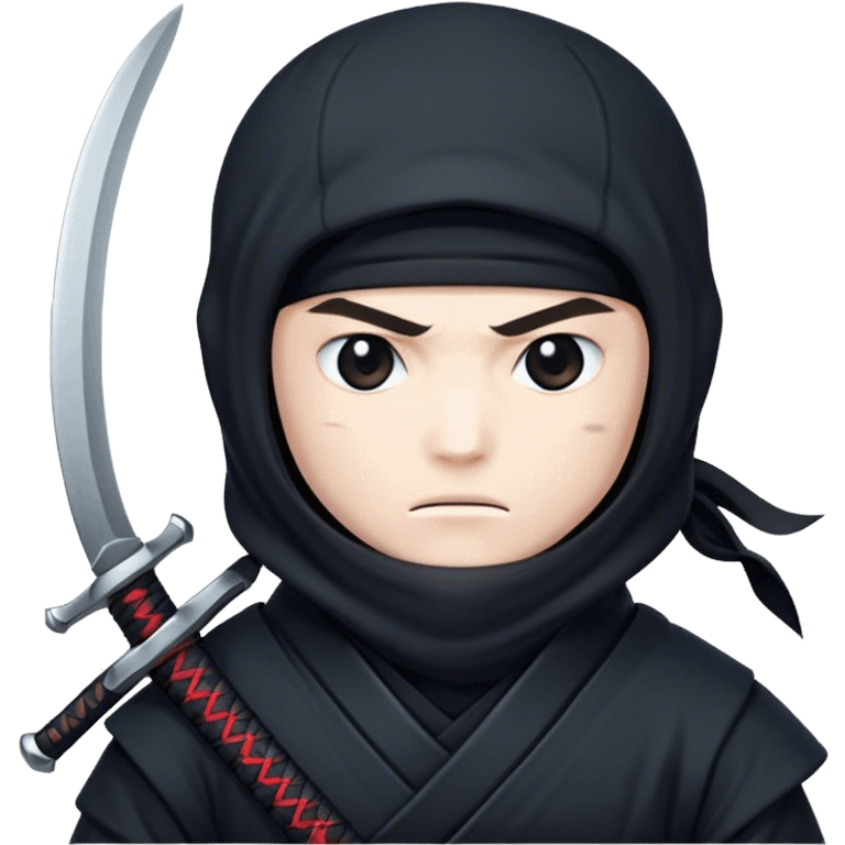 Ninja with a sword  emoji