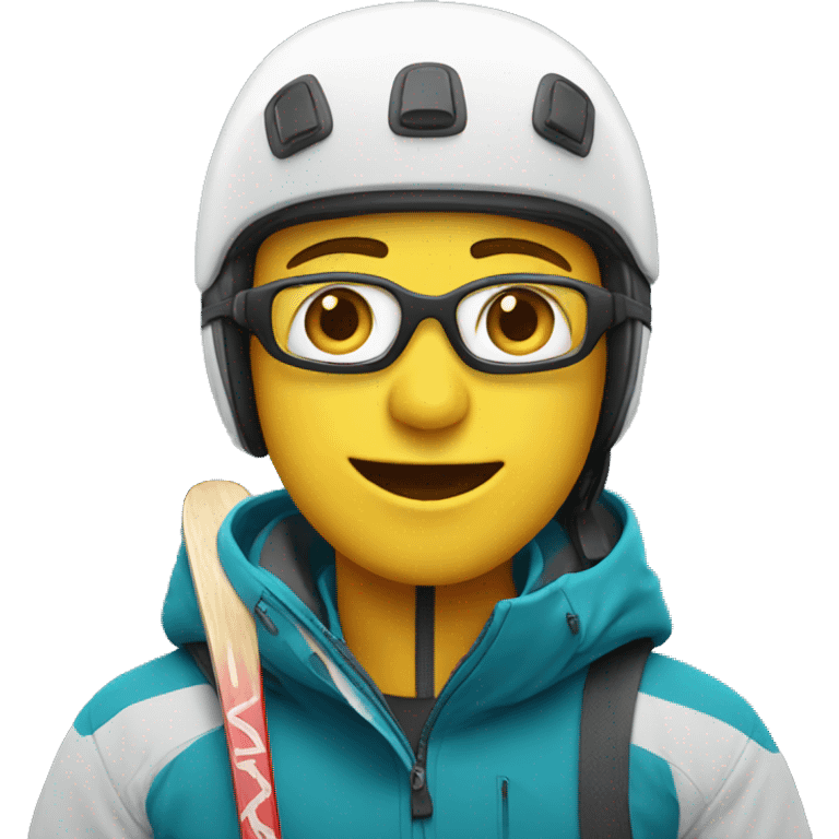 Skier emoji