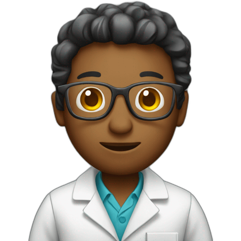 scientist holding book emoji